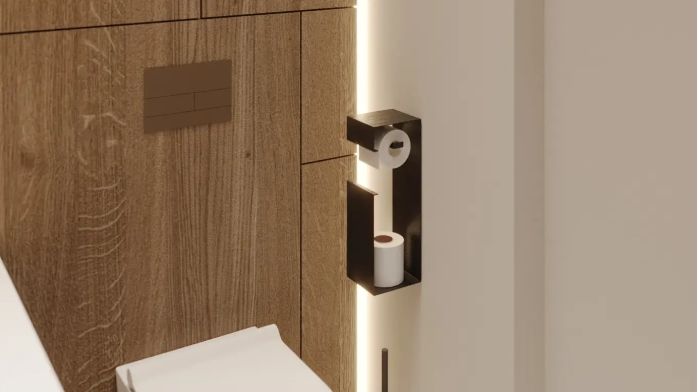 uchwyt na papier toaletowy